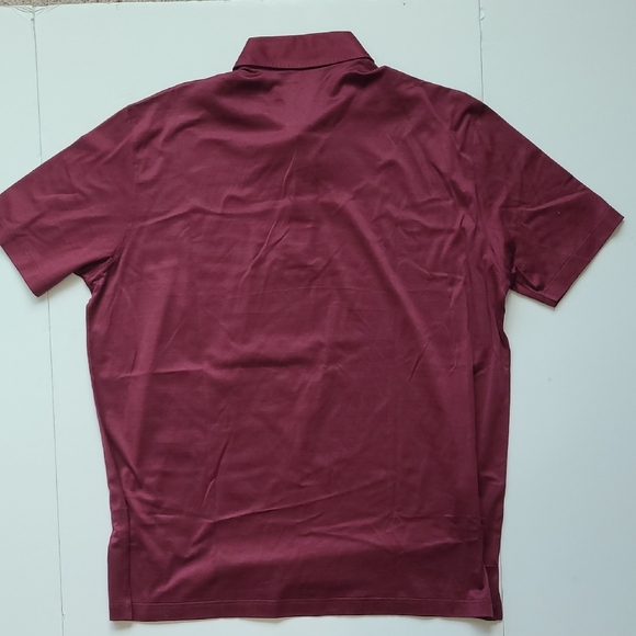 R. BUOANNO NAPOLI Golf Polo Shirt Classic Style Cotton Blend - Picture 3 of 4